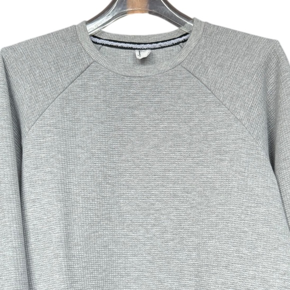 Sovereign Code Los Angeles 1917 Grey with Black Trimmed Crew Neck Sweater Sz L - Picture 2 of 7